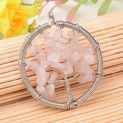 Natural & Synthetic Gemstone Big Pendants G-F265-05-1