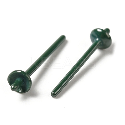 Hypoallergenic Bioceramics Zirconia Ceramic Stud Earring Findings FIND-Z007-01A-01-1