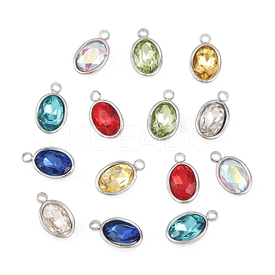 Glass Charms STAS-P437-15D-P-1