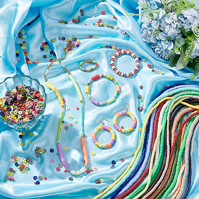 40 strand 40 stytle Handmade Polymer Clay Beads CLAY-PH0001-86-1