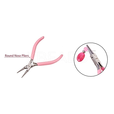 45# Carbon Steel Jewelry Pliers PT-SC0001-48F-1