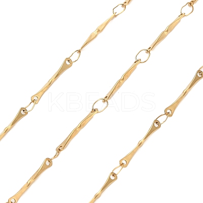 304 Stainless Steel Bar Link Chains CHS-H116-01E-G-1