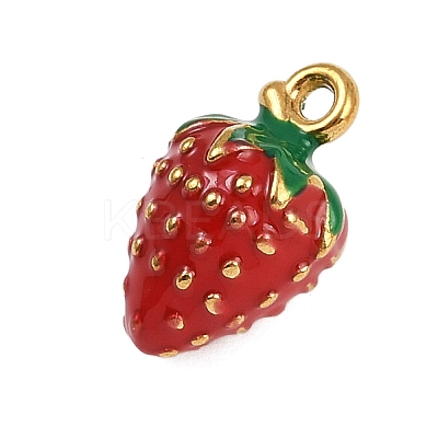 304 Stainless Steel Enamel Charms STAS-P402-02C-01-1