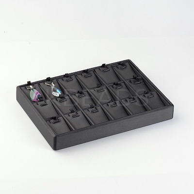 Wooden Necklace Presentation Boxes NDIS-O006-03-1