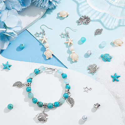 DIY Ocean Theme Jewelry Making Kit DGLA-PH0001-15-1