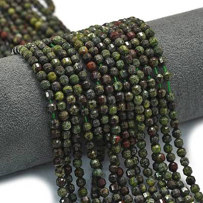 Natural Dragon Blood Beads Strands G-A260-A54-01-1