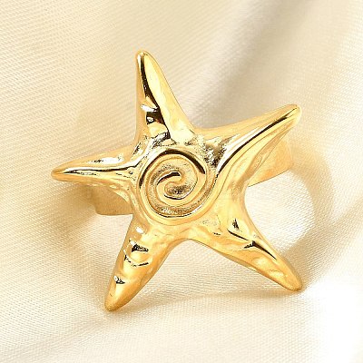 304 Stainless Steel Cuff Rings RJEW-V014-06B-G-1
