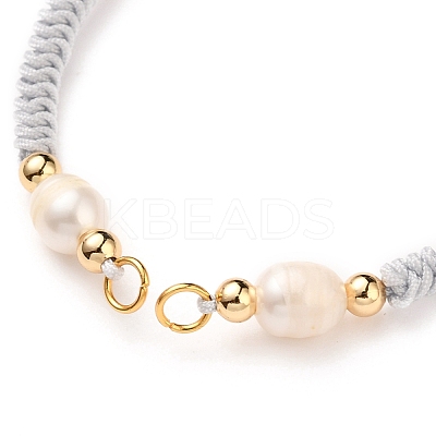Braided Nylon Cord Bracelet Making AJEW-JB00764-1