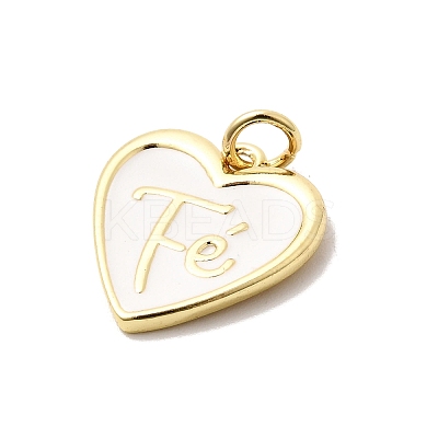 Brass Enamel Pendants LS-KK-G554-04G-04-1