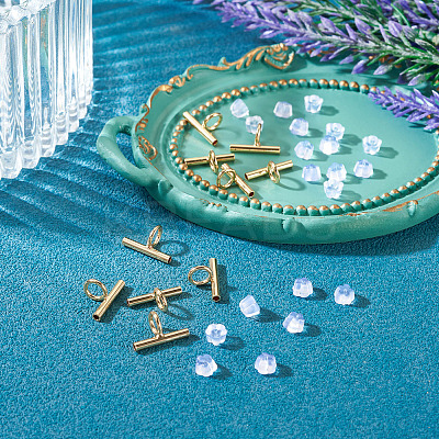 Brass Tube Bails DIY-TA0014-37B-G-1