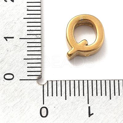 Ion Plating(IP) 304 Stainless Steel Charms STAS-R138-07G-Q-1