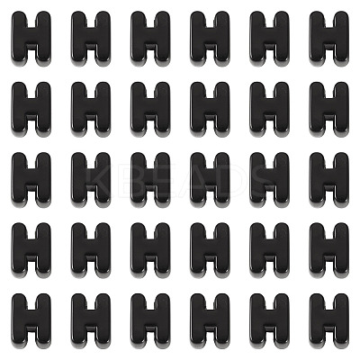 Acrylic European Beads OACR-TAC0013-14H-1