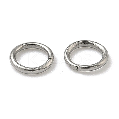 Tarnish Resistant 304 Stainless Steel Open Jump Rings STAS-M008-04B-1