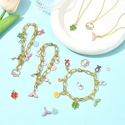 DIY Bracelet & Necklace Making Kits DIY-FS0010-11-1