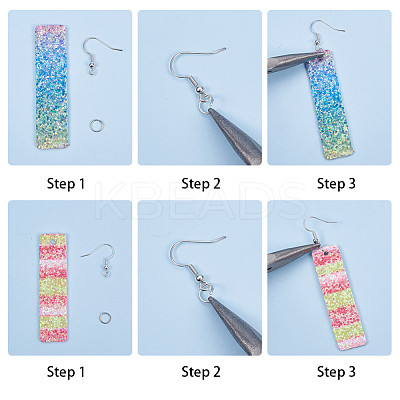DIY Earring Makings DIY-SC0007-41S-1