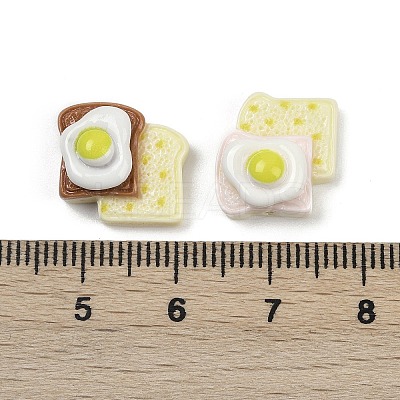 Opaque Resin Cabochons RESI-K043-07C-1