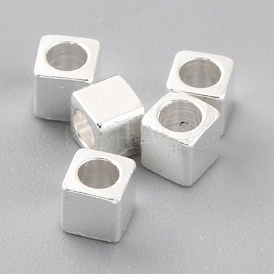 Brass Spacer Beads KK-O133-209B-S-1