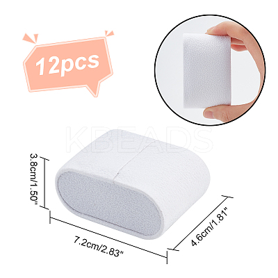 Lint Cloth Bracelet Pillow Jewelry Displays BDIS-WH0008-03B-1