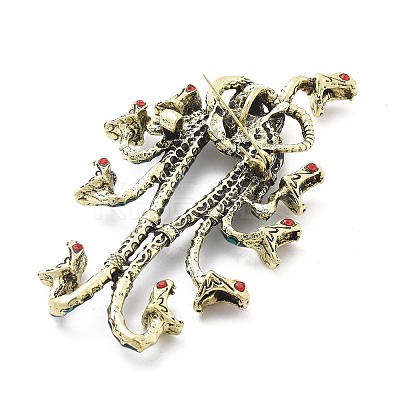 Hydra Enamel Pins JEWB-E041-07AB-04-1
