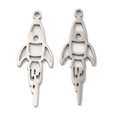 Non-Tarnish 304 Stainless Steel Pendants STAS-L020-041P-1