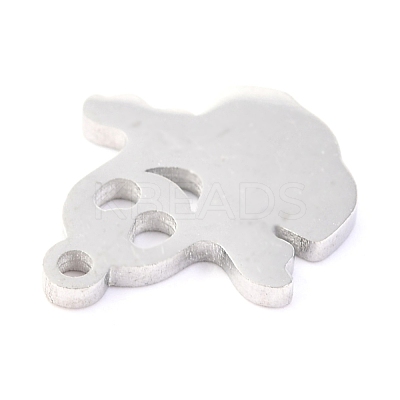 Non-Tarnish 304 Stainless Steel Charms STAS-O142-50P-1