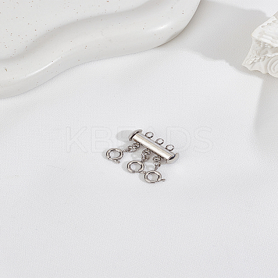 1PC 304 Stainless Steel Slide Lock Clasps FIND-LP0003-49A-1