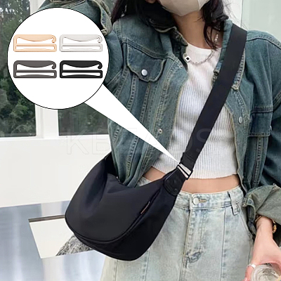 8Pcs 4 Colors Zinc Alloy Underwear Strap Buckles FIND-OC0003-08D-1