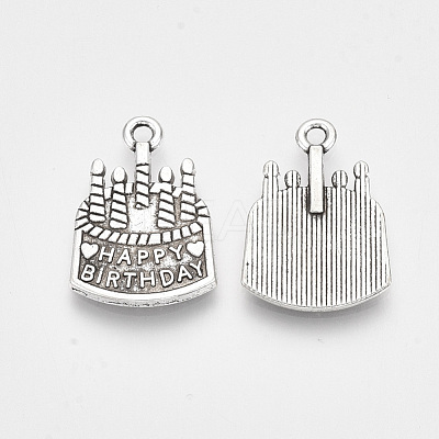 Tibetan Style Alloy Pendants X-TIBE-S314-65AS-LF-1