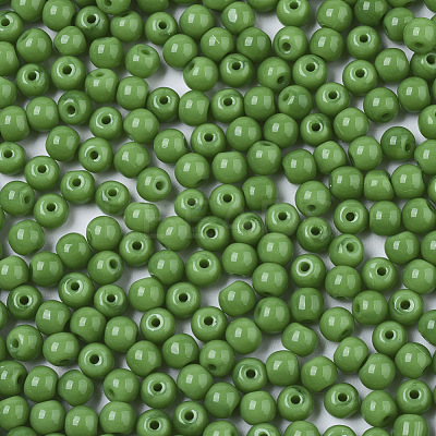Opaque Colours Glass Beads SEED-S040-01A-06-1