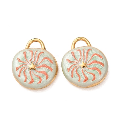 304 Stainless Steel Pendants STAS-C184-13C-G-1