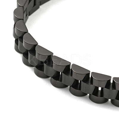 Ion Plating(IP) 304 Stainless Steel Thick Link Chain Bracelet BJEW-G649-10B-M-1