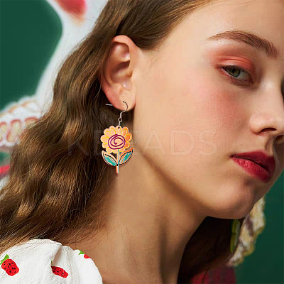 DIY Dangle Earring Making Kits DIY-FH0002-80-1
