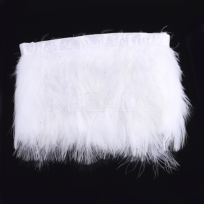 Turkey Feather Fringe Trimming FIND-T037-03N-1