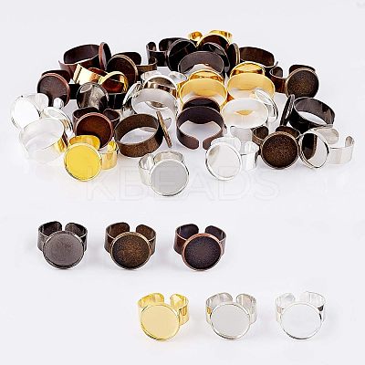 DIY Jewelry Finger Ring Making Kits DIY-FH0001-24-1
