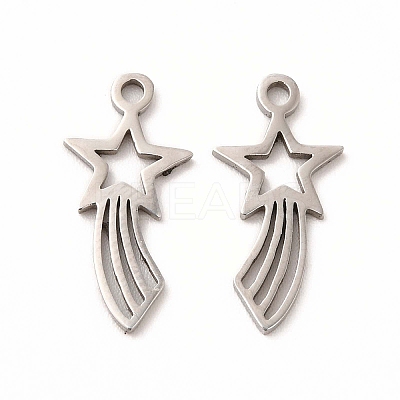 Non-Tarnish 201 Stainless Steel Pendants STAS-E188-04P-1