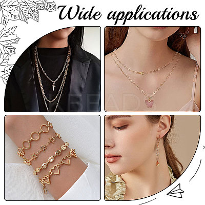 DIY Chain Bracelet Necklace Making Kit DIY-BBC0001-17-1