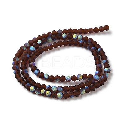 Imitation Jade Glass Beads Strands EGLA-YW0003-19B-02-1