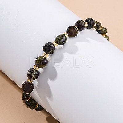 Natural Dragon Blood Beaded Bracelets for Women G-P563-07P-08-1