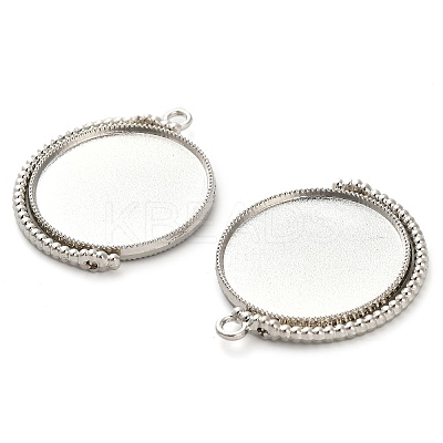 Zinc Alloy Pendant Cabochon Settings FIND-NH0001-13C-P-1