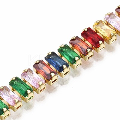 Cubic Zirconia Classic Tennis Bracelet ZIRC-S067-073I-NF-1