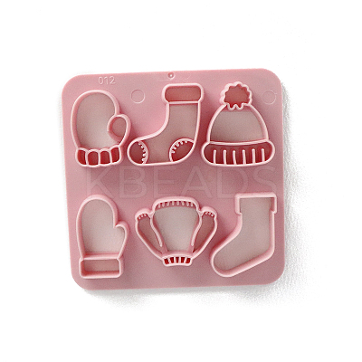 Christmas Theme ABS Plastic Plasticine Tools X-CELT-PW0003-003C-1
