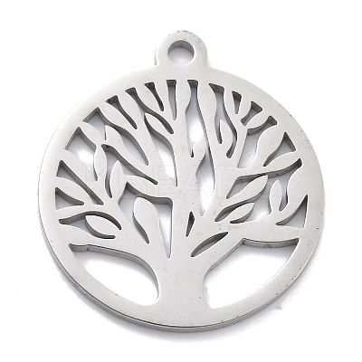 304 Stainless Steel Pendants STAS-L245-016P-1