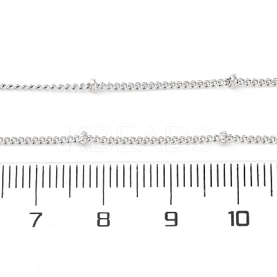 Brass Satellite Chain Necklace Making NJEW-D302-81P-1