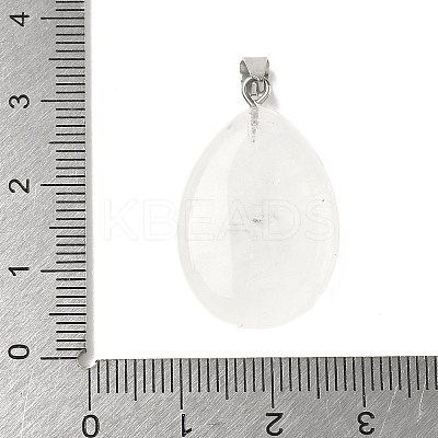 Natural Quartz Crystal Pendants G-P599-02P-07-1