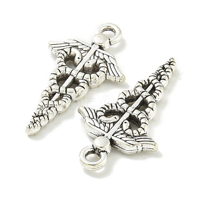 Tibetan Style Alloy Pendants TIBE-I026-6007AS-1