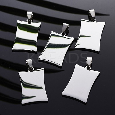 Tarnish Resistant 304 Stainless Steel Pendants STAS-I140-25S-1