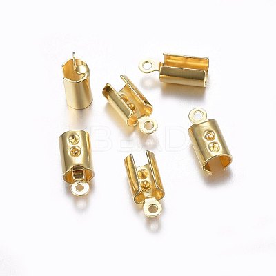 304 Stainless Steel Folding Crimp Ends STAS-F174-35G-A-1