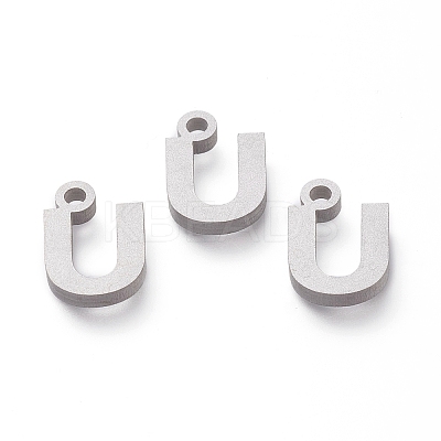 Tarnish Resistant 304 Stainless Steel Pendants STAS-A045-15P-1