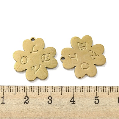 Ion Plating(IP) 316L Surgical Stainless Steel Pendants STAS-K280-17G-1