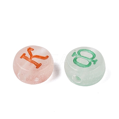 Luminous Transparent Acrylic Beads TACR-Q013-07B-1